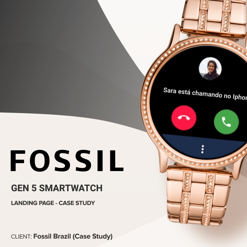 Fossil Brazil - Landing Page